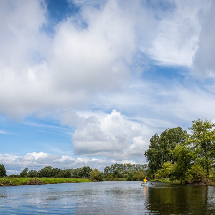 canoeing on the Rur River