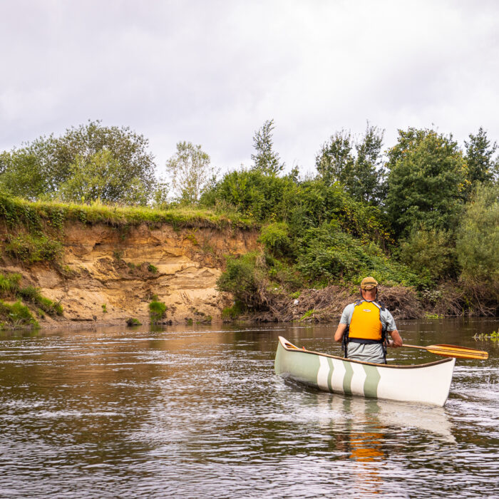 canoeing on the Rur River