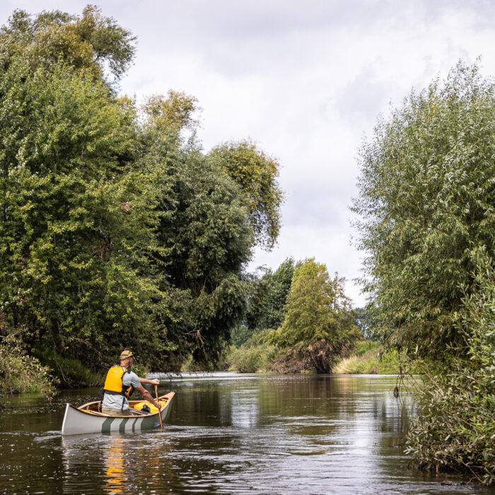 canoeing on the Rur River