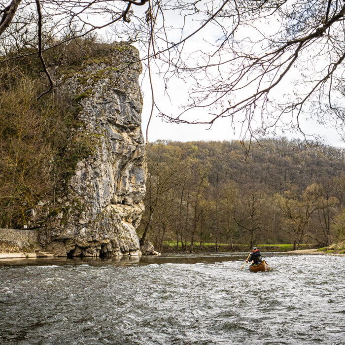 canoeing on the ourthe